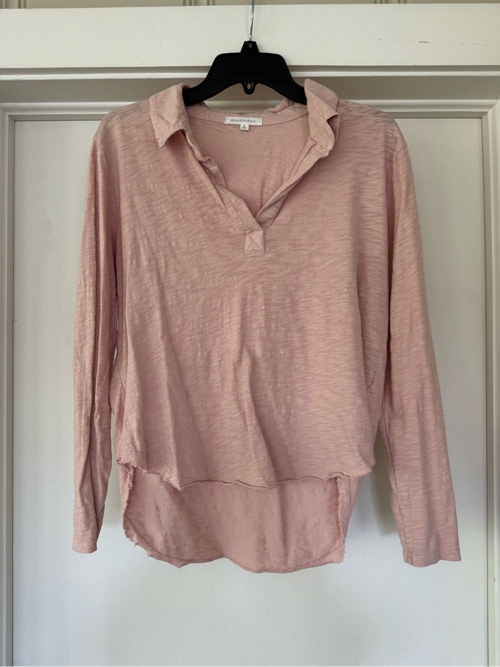 Mododoc cotton knit pullover top